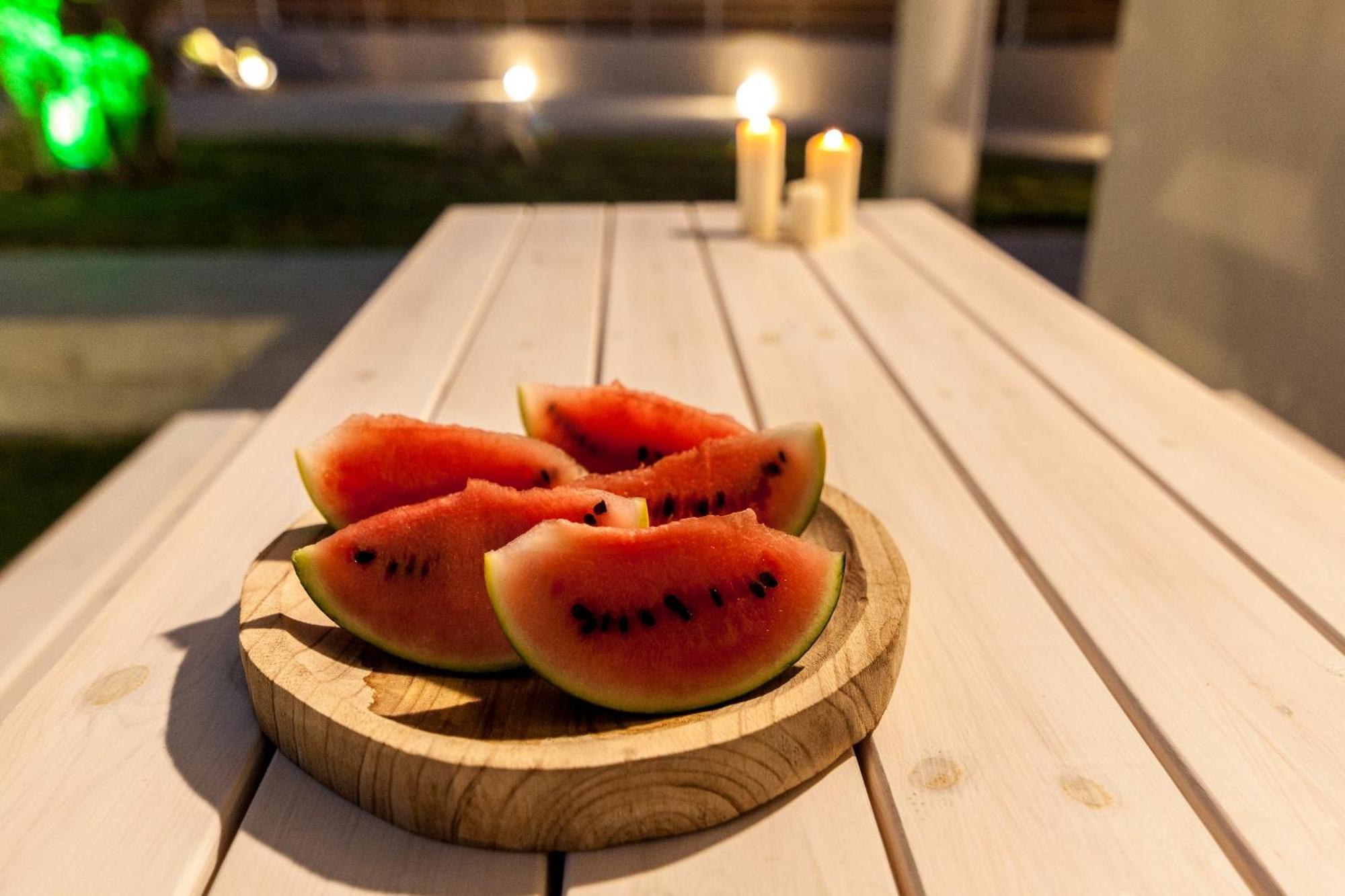 Villa Santa Barbara Hersonisos แอร์ซอนิสซอส ภายนอก รูปภาพ