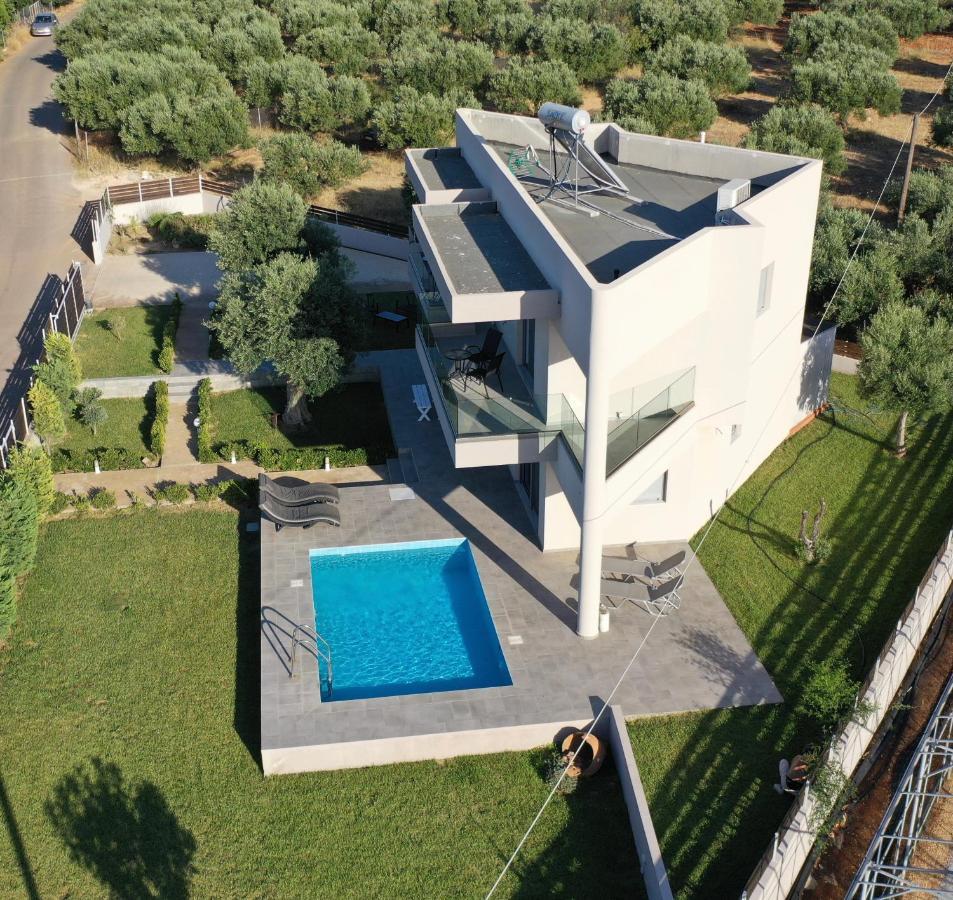Villa Santa Barbara Hersonisos แอร์ซอนิสซอส ภายนอก รูปภาพ