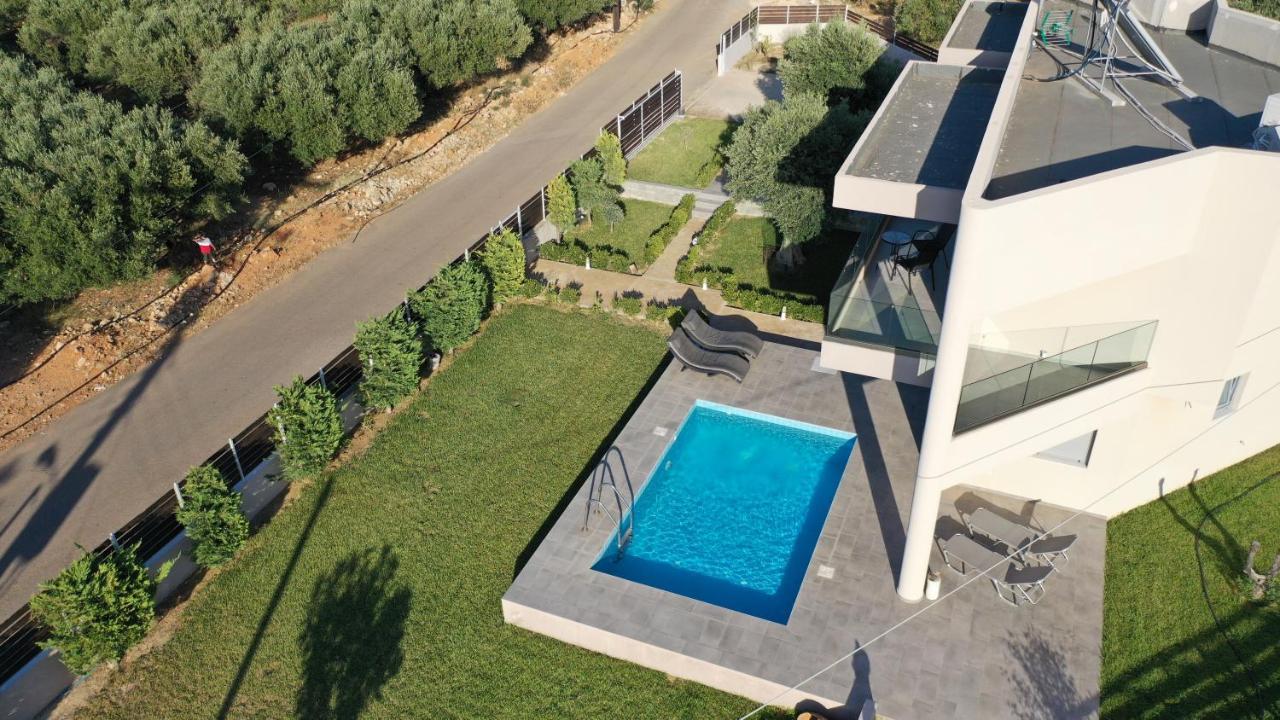 Villa Santa Barbara Hersonisos แอร์ซอนิสซอส ภายนอก รูปภาพ
