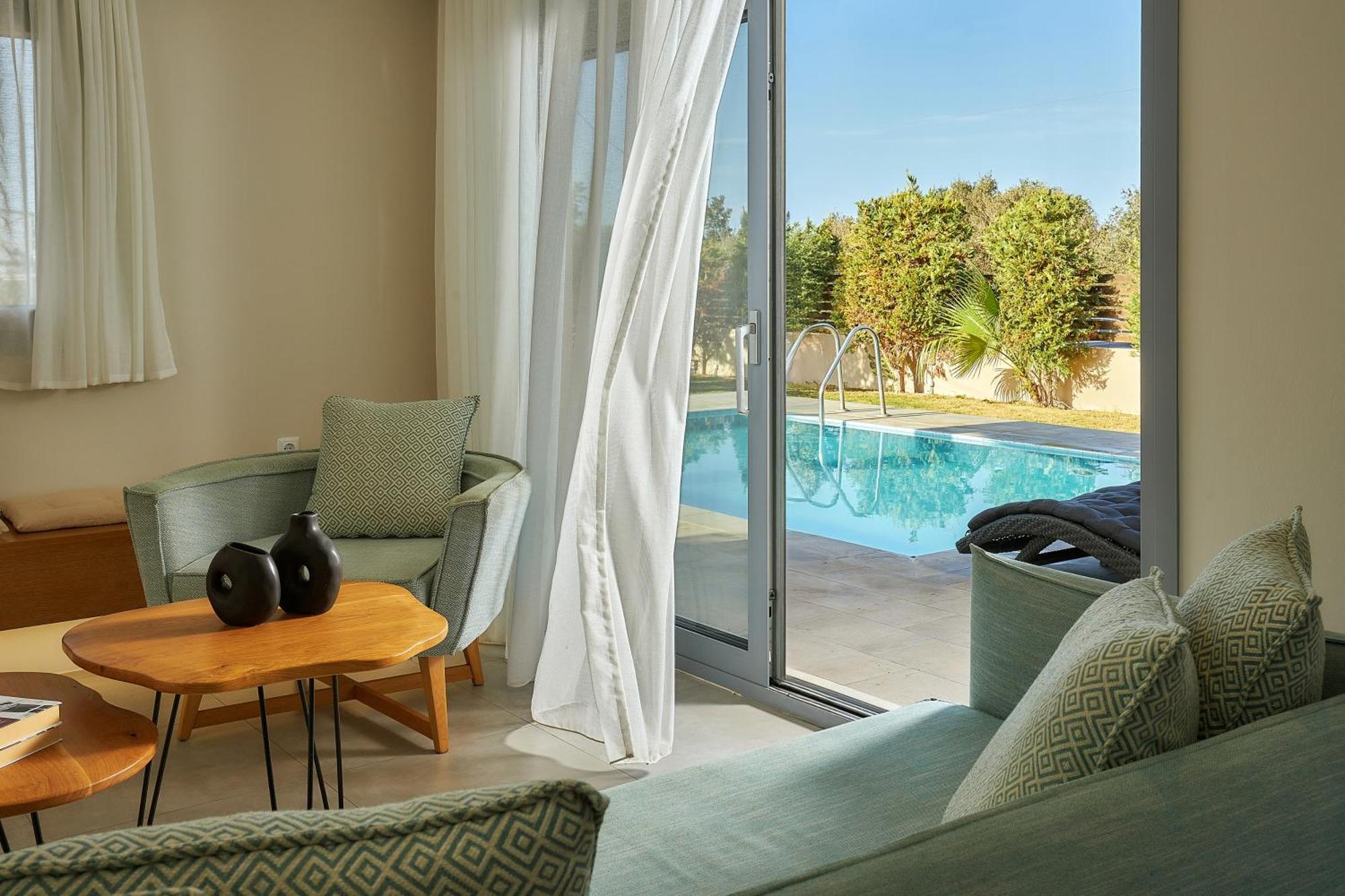 Villa Santa Barbara Hersonisos แอร์ซอนิสซอส ภายนอก รูปภาพ