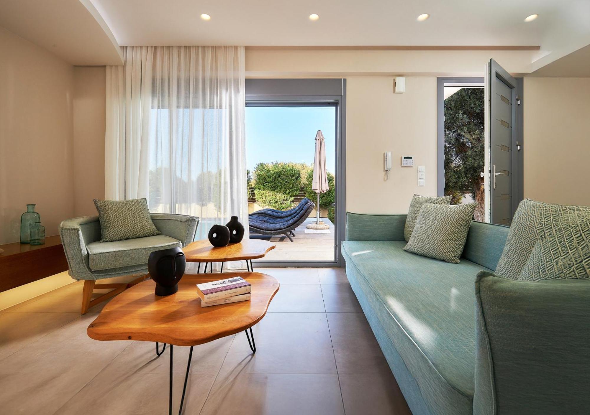 Villa Santa Barbara Hersonisos แอร์ซอนิสซอส ภายนอก รูปภาพ