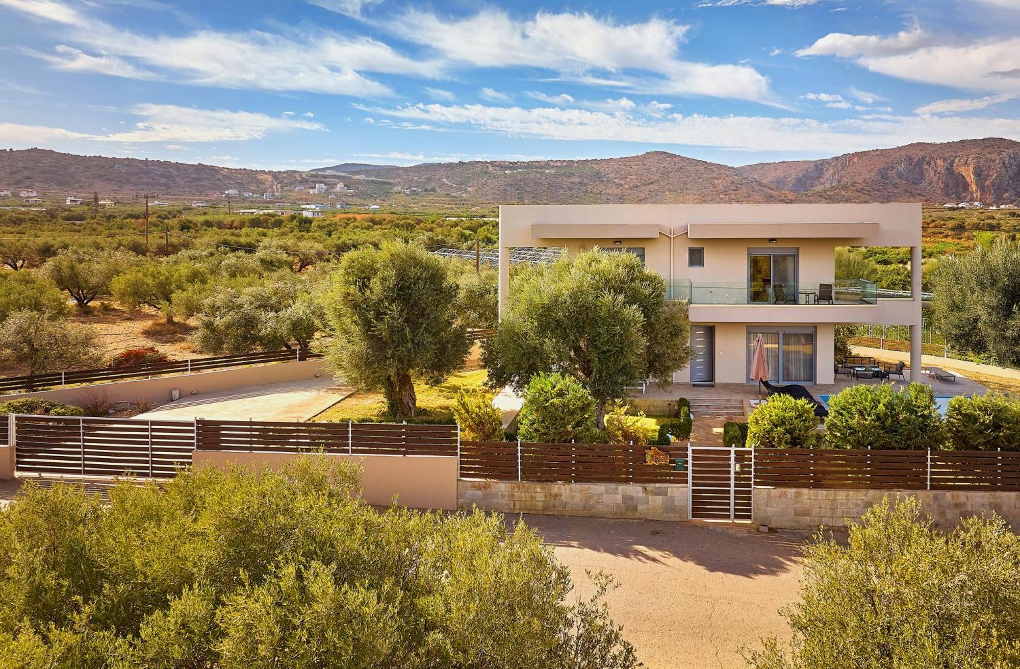 Villa Santa Barbara Hersonisos แอร์ซอนิสซอส ภายนอก รูปภาพ