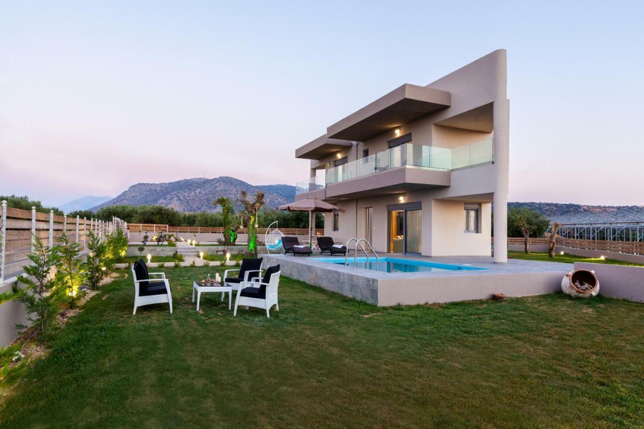 Villa Santa Barbara Hersonisos แอร์ซอนิสซอส ภายนอก รูปภาพ